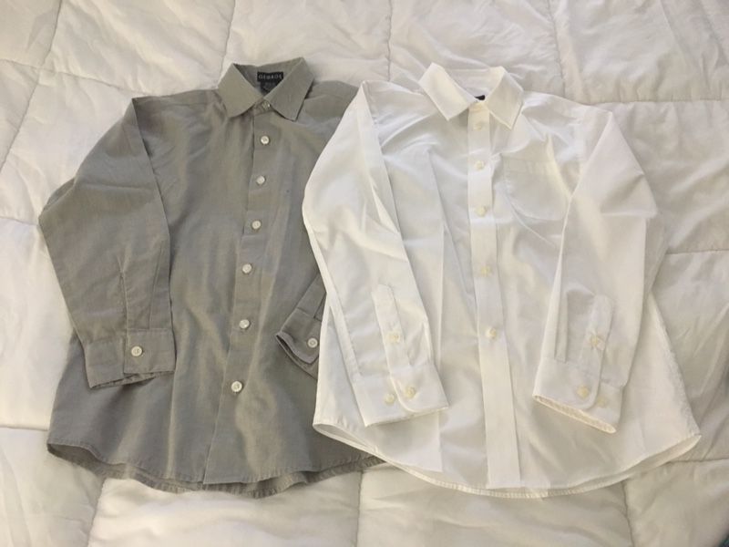 Boys dress shirts - size 8-10