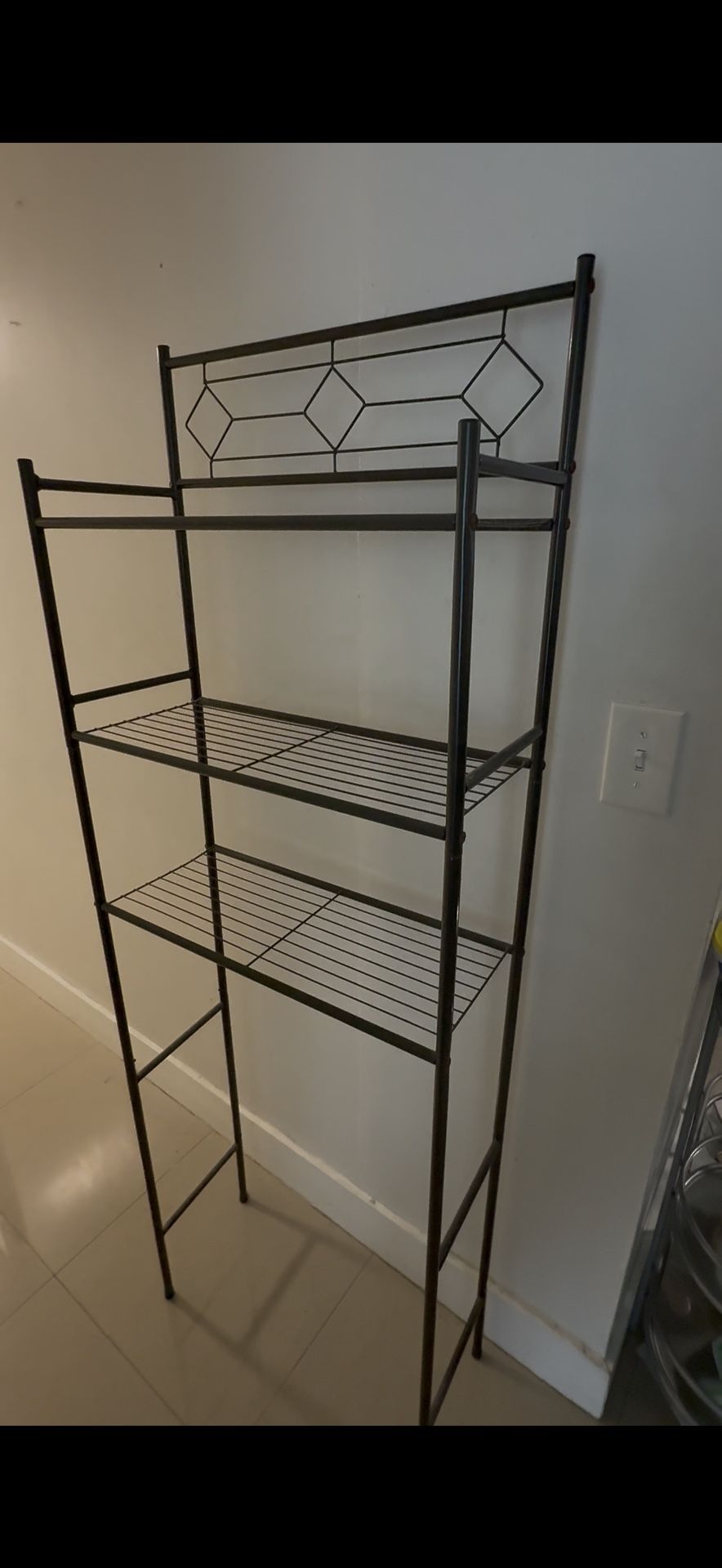 3-Tier Over The Toilet Shelf Organizer, $15