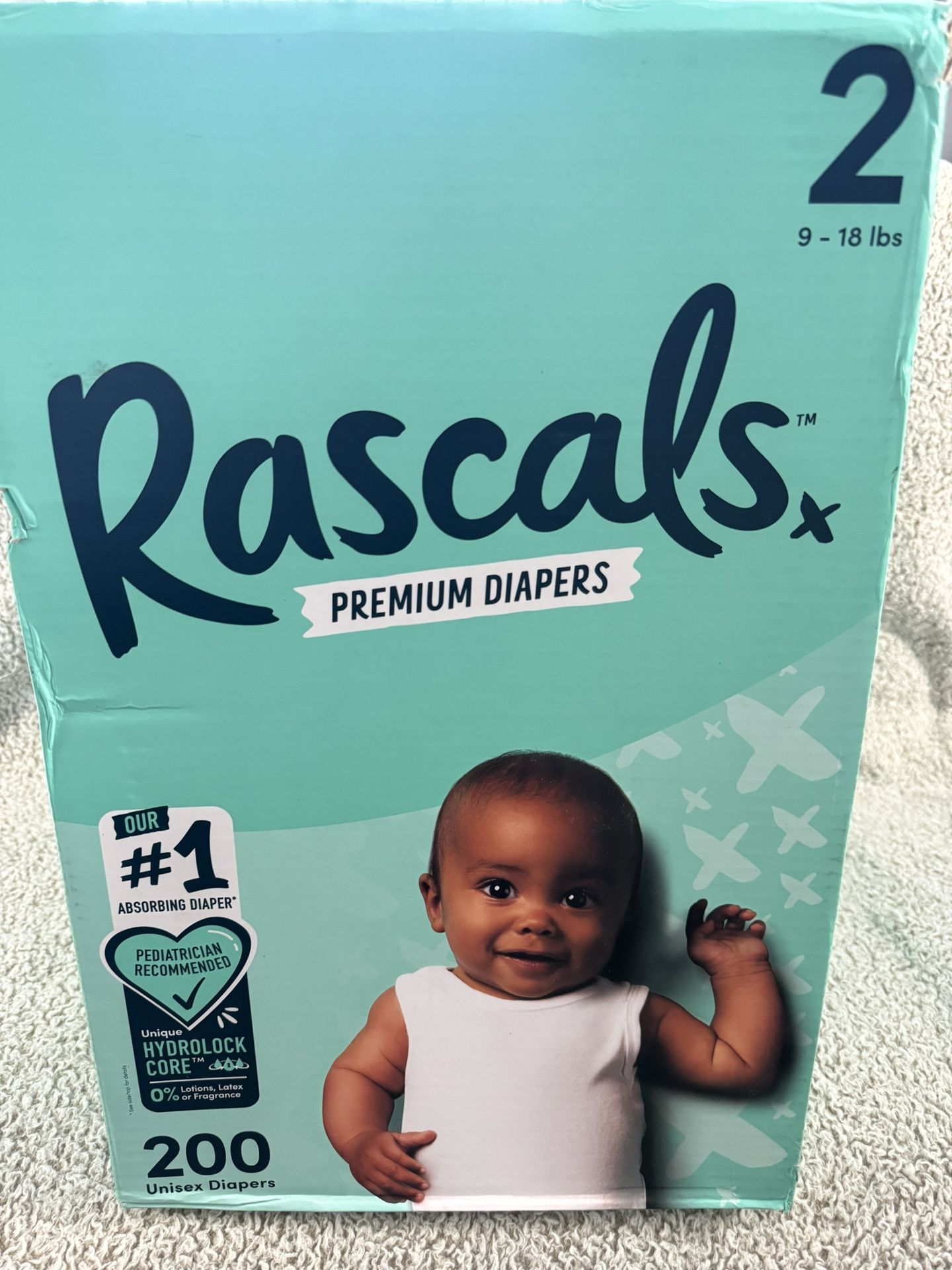 Rascals Diapers Size 2