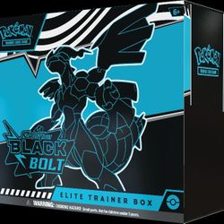 Pokemon Black Bolt Elite Trainer Box ETB