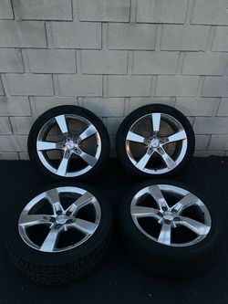 Chrome 5th gen camaro stock wheels