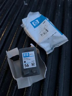 Genuine HP 56 Black Ink Cartridge model C6656A