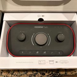 Vocaster Two Podcasting Interface