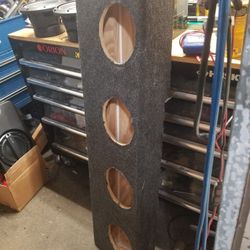 Subwoofer Box For Four 8" Subs