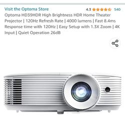 Projector And Projjector Screen 