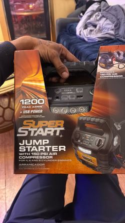 1200A SUPER START JUMP STARTER