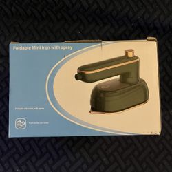 Brand New Mini Iron With Spray