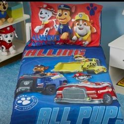 As posted, toddler 4 piece bed set