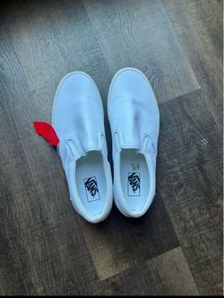 All white vans size 12