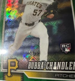 Topps chrome 2026 Bubba Chandler 58/99