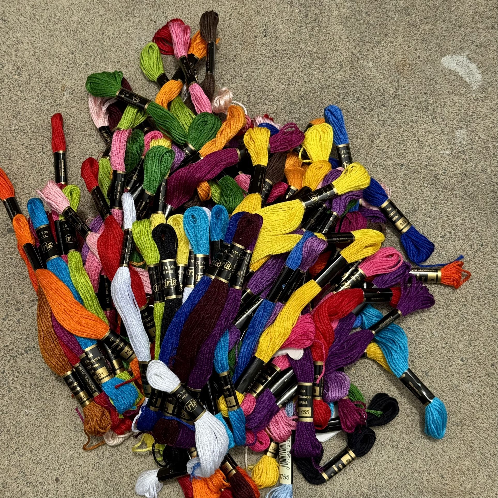 Embroidery Skeins 112 New