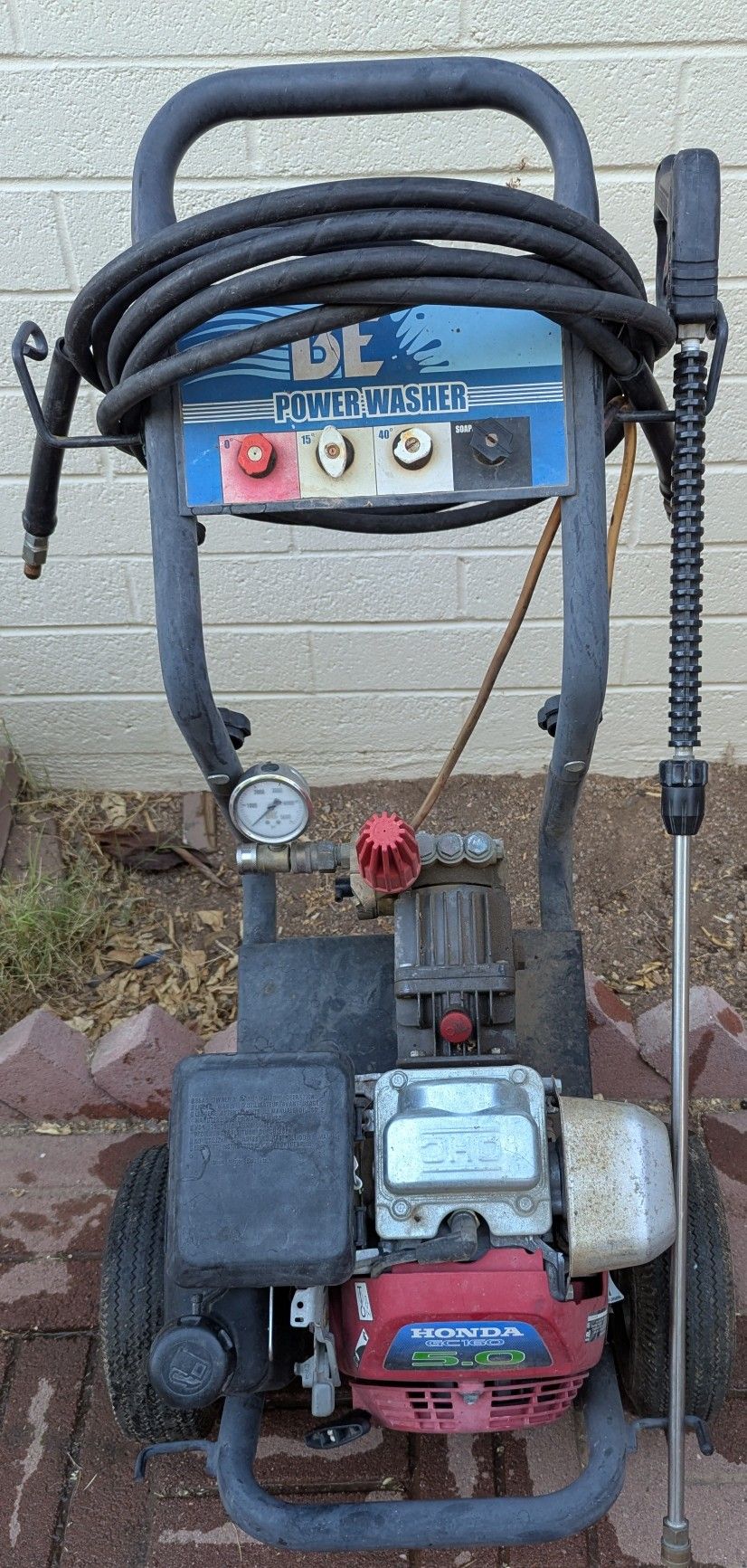 BE 2500 PSI Pressure Washer