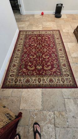 5x7 Oriental Rug – Home Dynamix Royalty, Burgundy