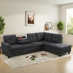 New Sectional & Ottoman Available 