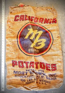 Vintage Potato Sack