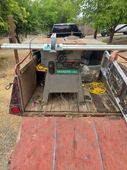 Hitachi c10fl table saw