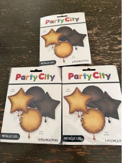 6 pcs foil balloon bouquet