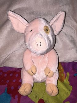 Kohls Cares Laura Numeroff "If You Give A Pig A Pancake" Stuffed Animal Pig Plush