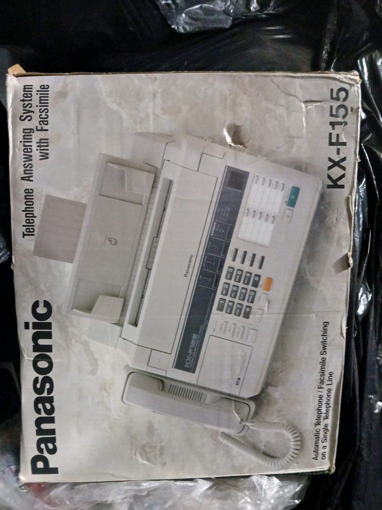 Vintage Panasonic Fax Machine
