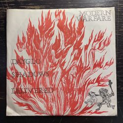 Modern Warfare Dayglo Shadows Delivered Punk Vinyl Record Original