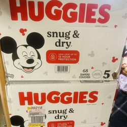 Huggies 2 Cajas Por $50