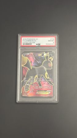 FS/FT 2016 Umbreon EX  #119 PSA 8