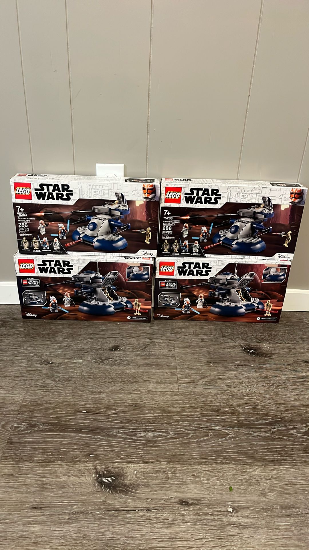 4 Lego Armored Assault Tanks