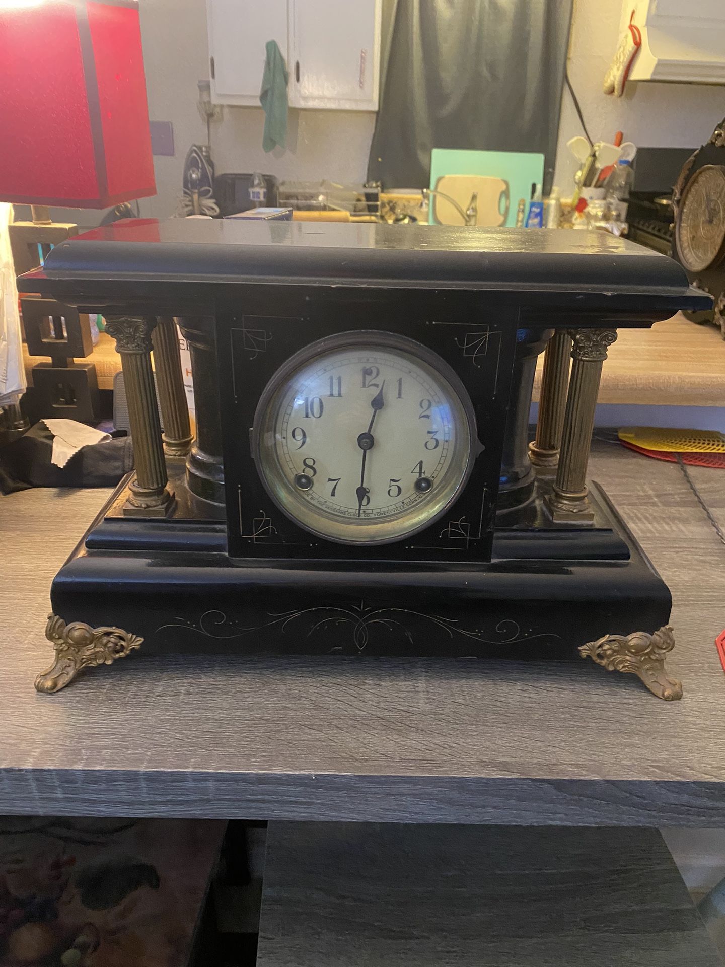 French Antique clock