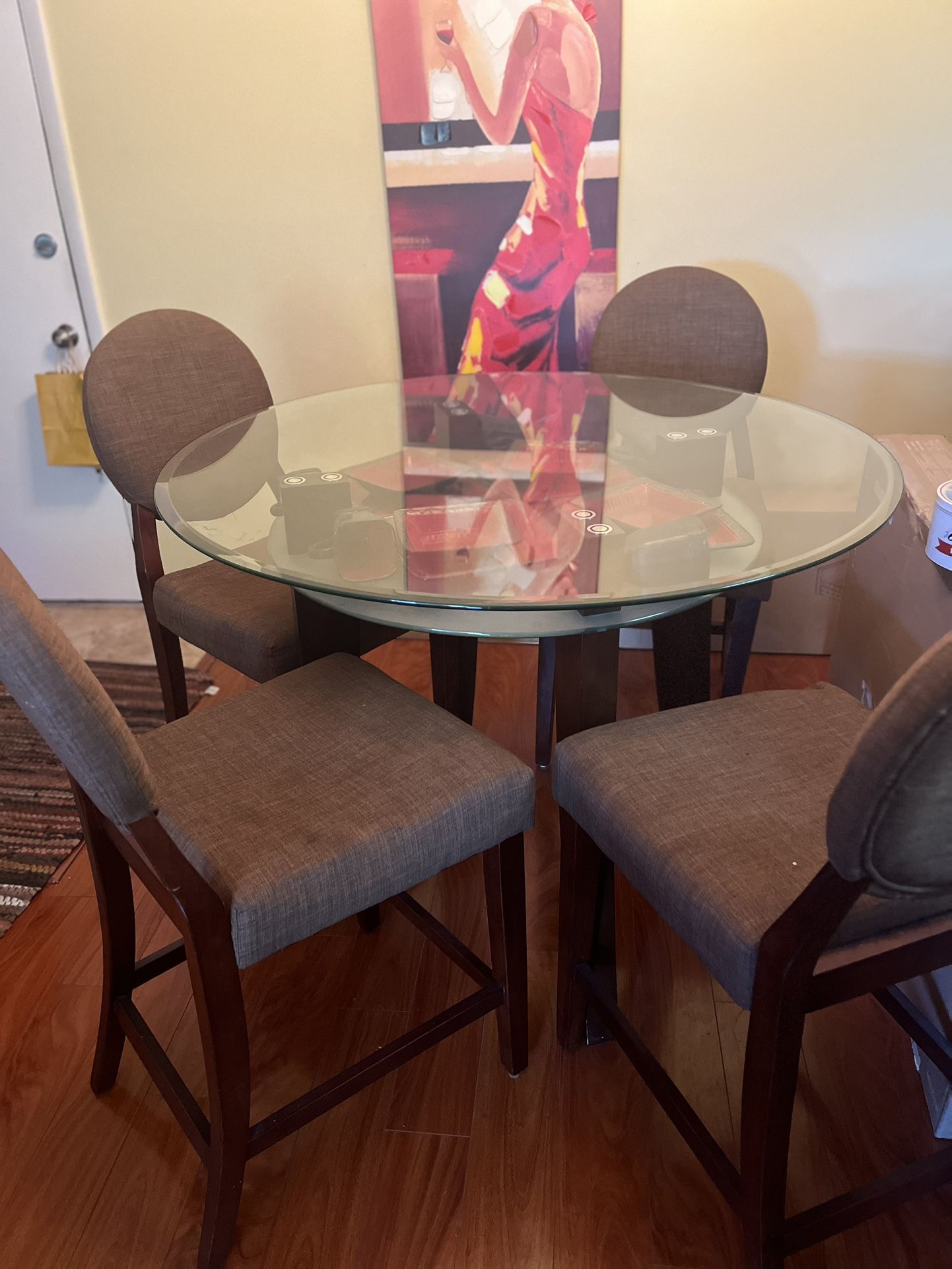 Counter-Height Dinette Set – Priced to Move!