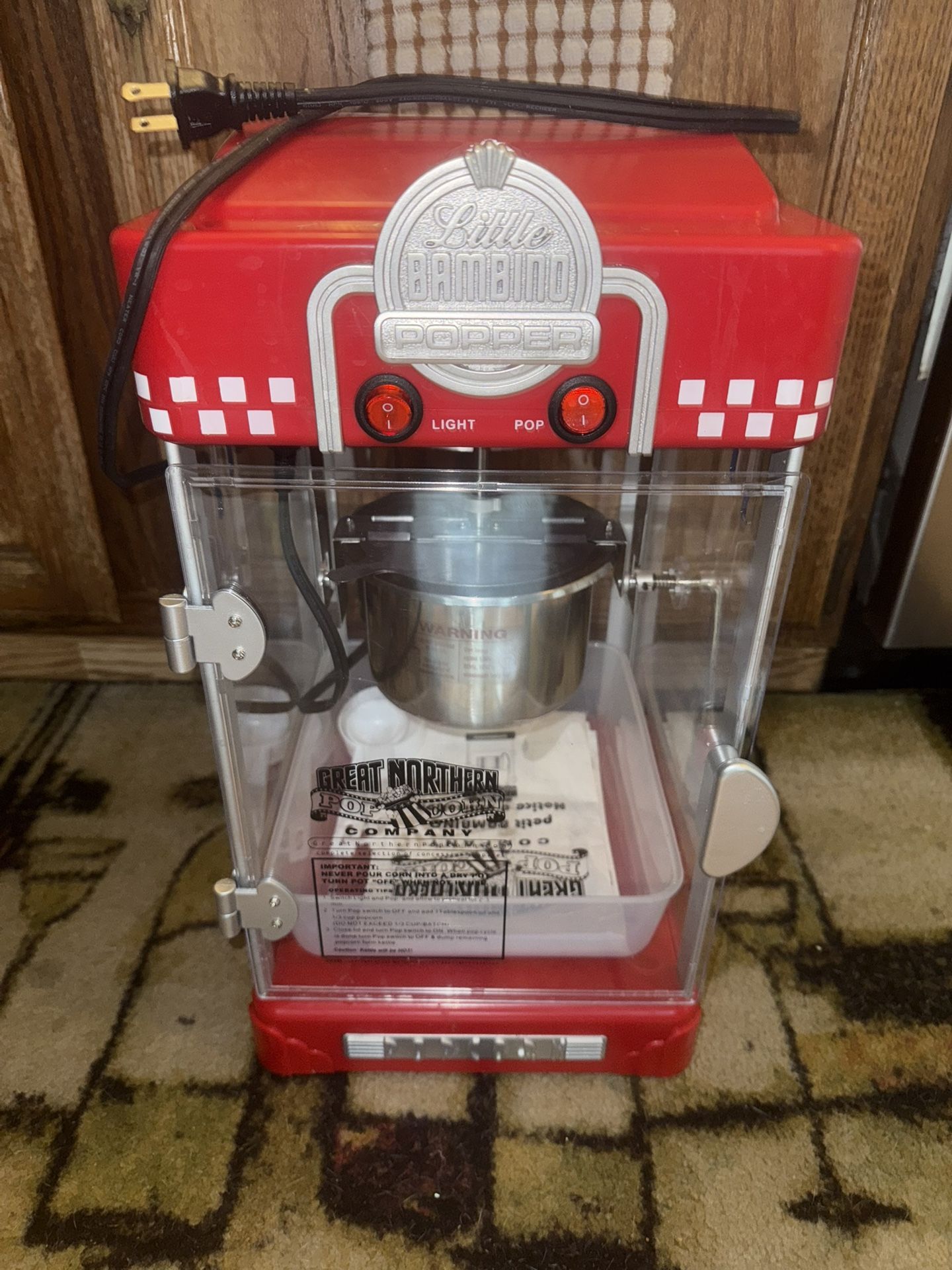 Great Northern Little Bambino Popcorn Machine