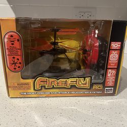 Vintage NIB Firefly Remote Control Helicopter