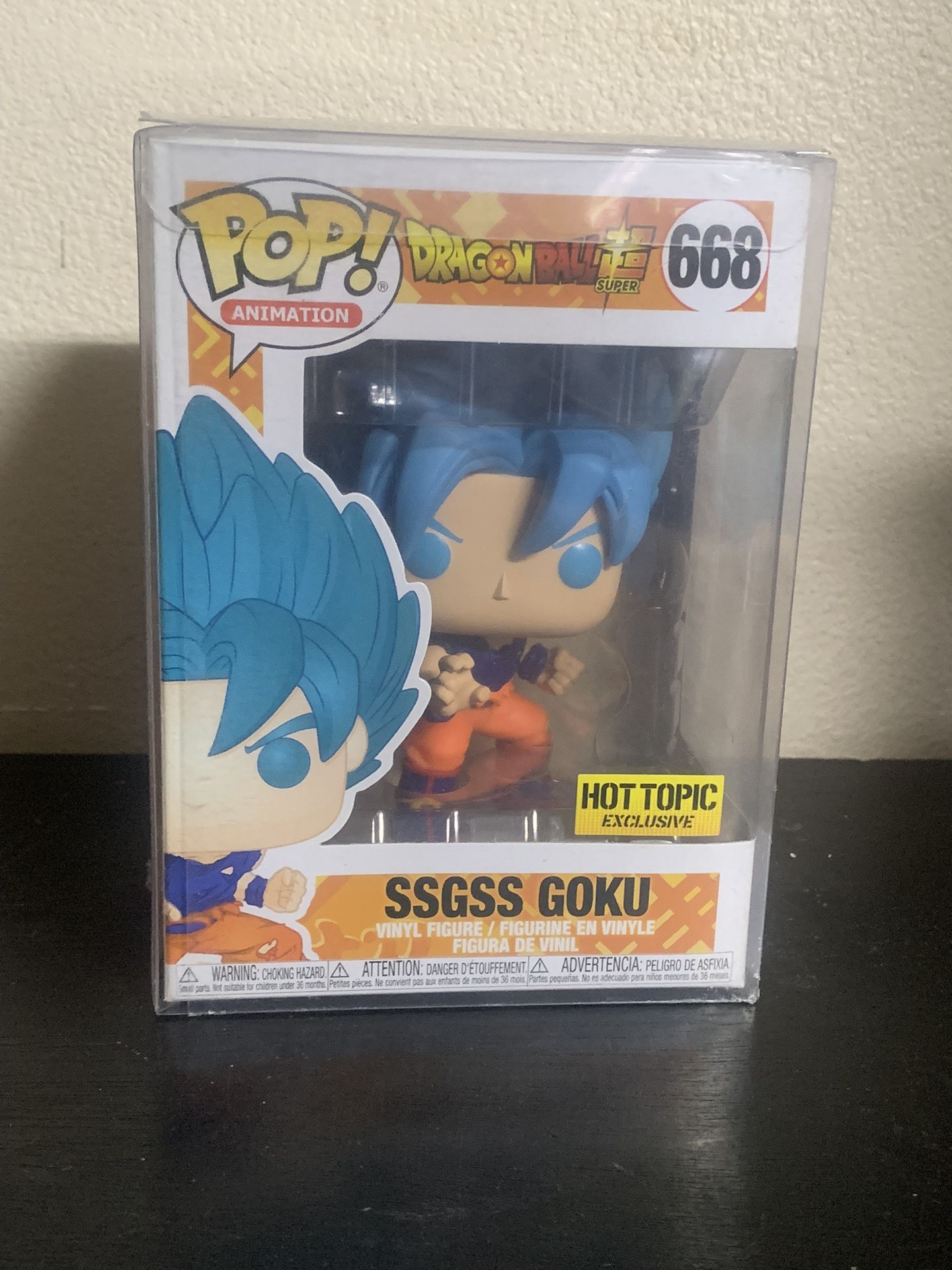 SSGSS GOKU Blue Dragon Ball Super Funko Pop