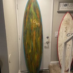 Classic Malibu Surfboard 205cm