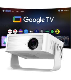 4K Smart Projector with Google TV + Dolby Audio – NEW