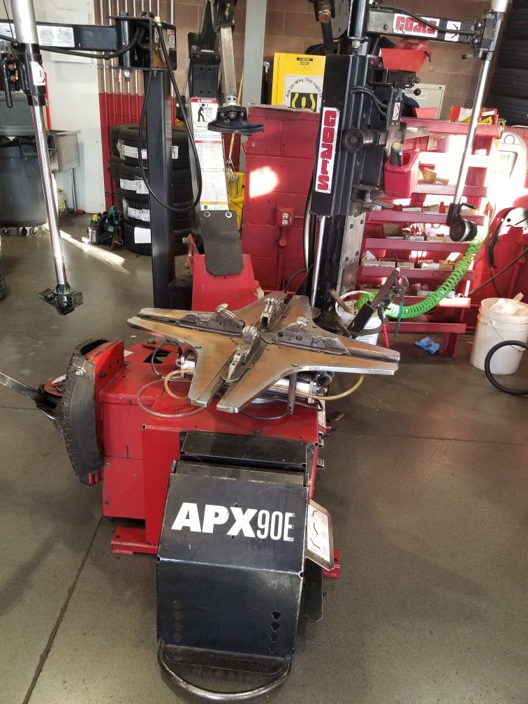 coats apx90 tire changer