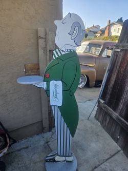 Vintage Tanqueray Dispaly Butler
