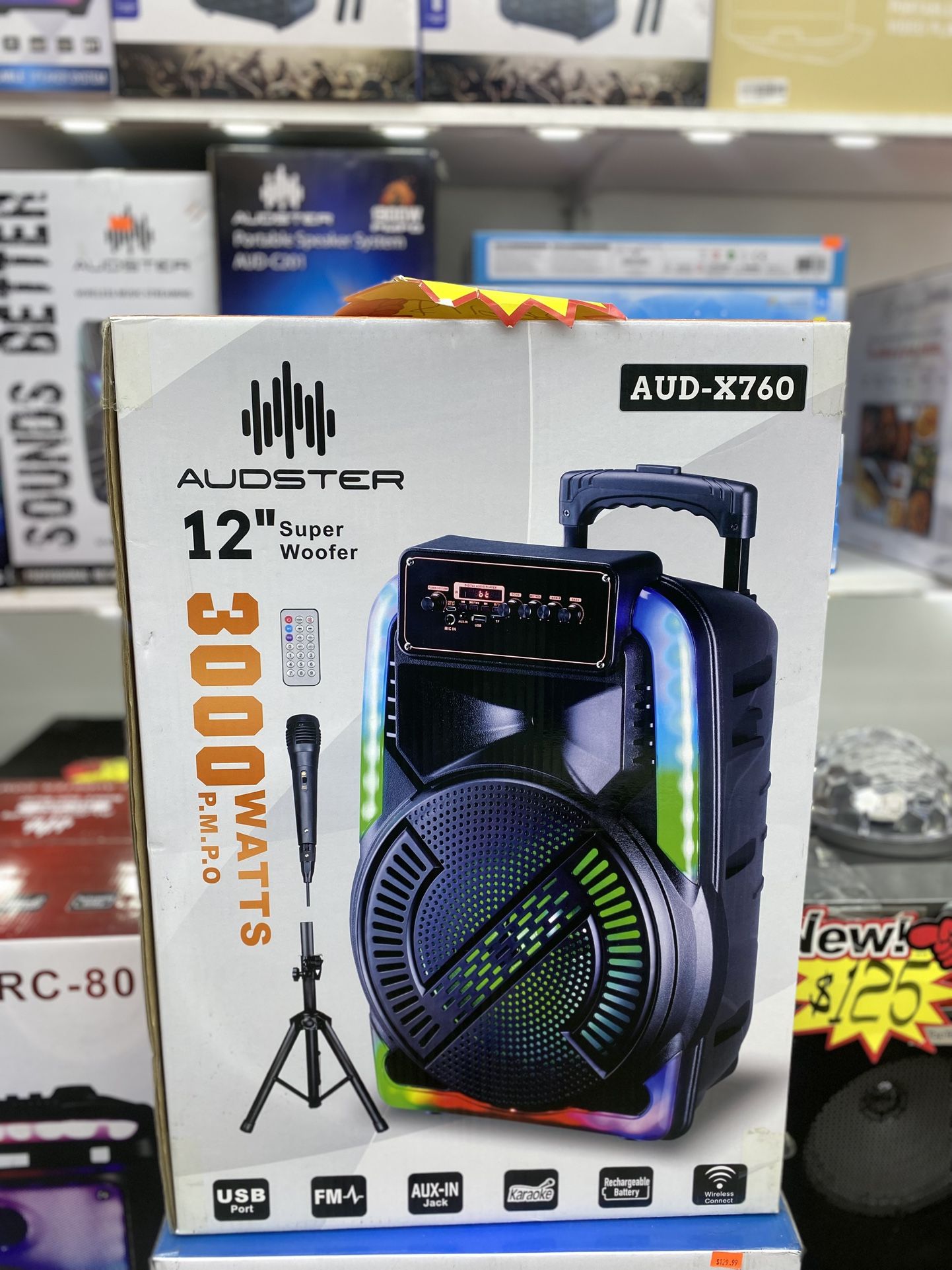 AUD-X760 AUDSTER 12” SÚPER WOOFER