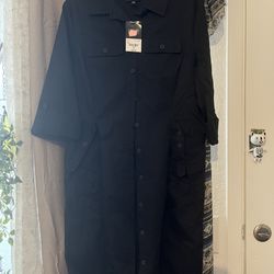 Black Shirt Dress