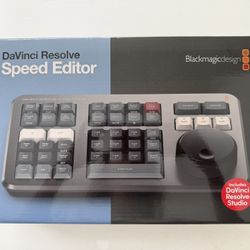 Speed Editor Davinci Resolve
