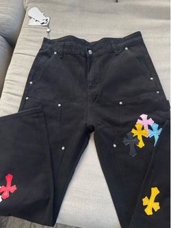 Chrome blackout jeans