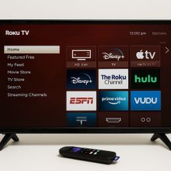 32 Inch Roku TV With Remote
