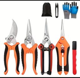 8 Pcs Pruning Shears