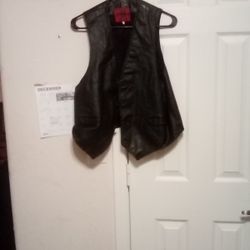 PYPZA Brand Leather Vest 