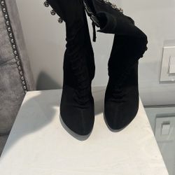 Suede Boots