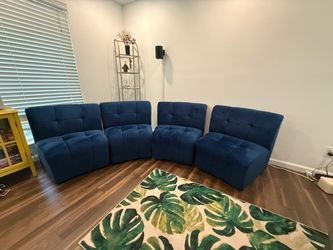 Modular Crescent Moon Shape couch
