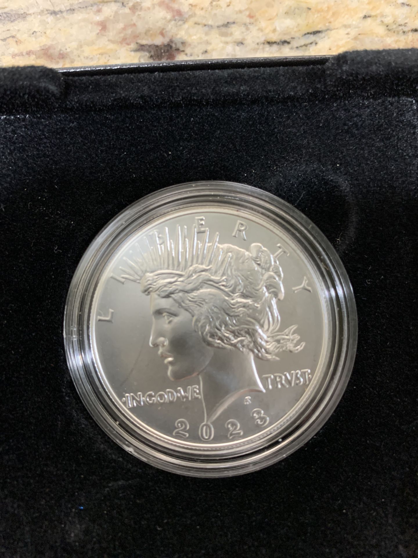 2023 Silver Peace Dollar. US Mint Directors Strike 1 Of 200