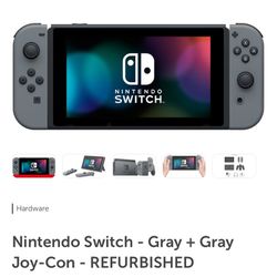 Refurbished Nintendo switch