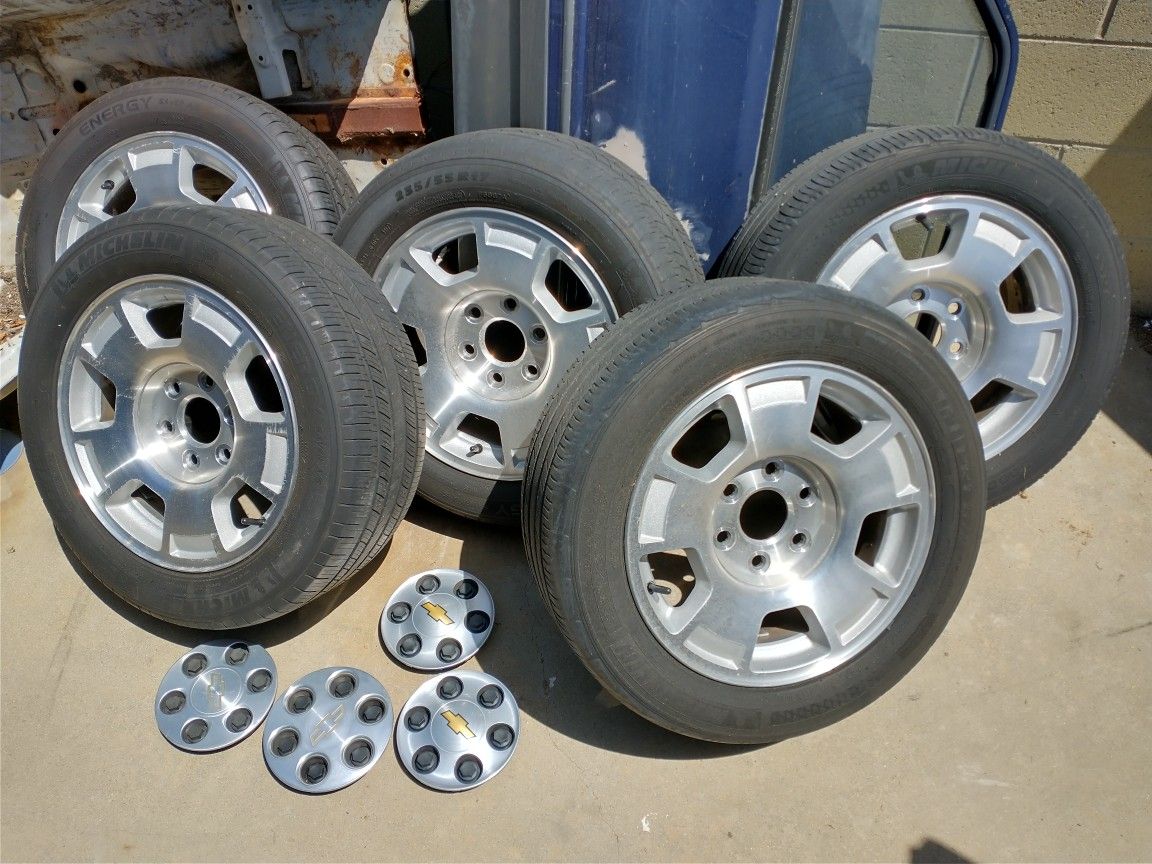 OEM Original Silverado Tahoe Suburban 17" Wheels