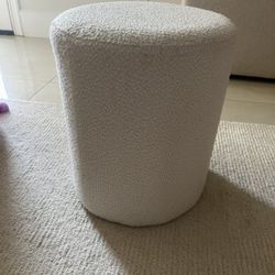 Modern Round Ottoman