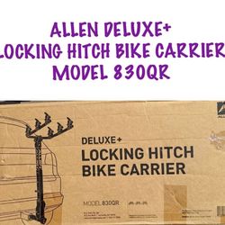 ALLEN DELUXE+ LOCKING HITCH BIKE CARRIER